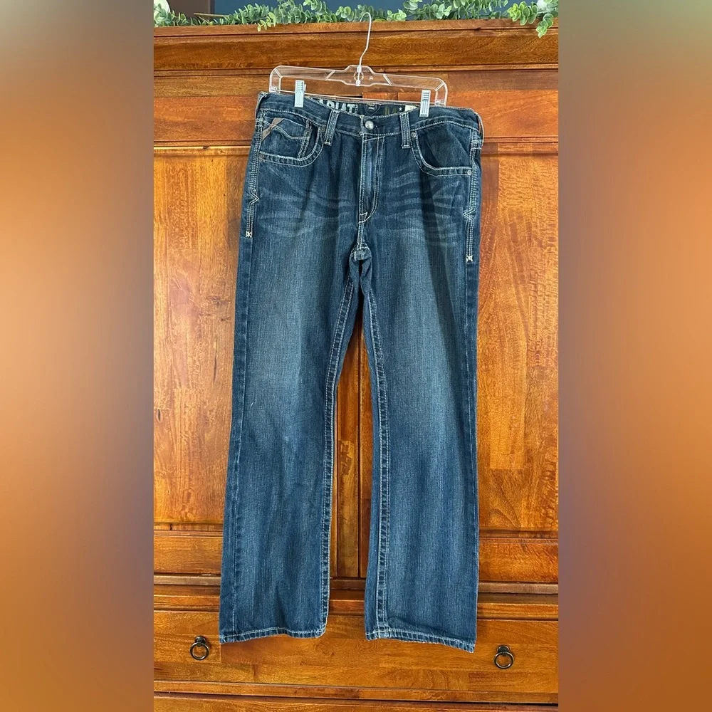 Men’s ARIAT Jeans- Slim Straight Fit (34x34) - Picture 1 of 8
